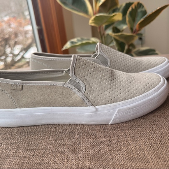 Keds Beige Slip-On Sneakers - Picture 10 of 12